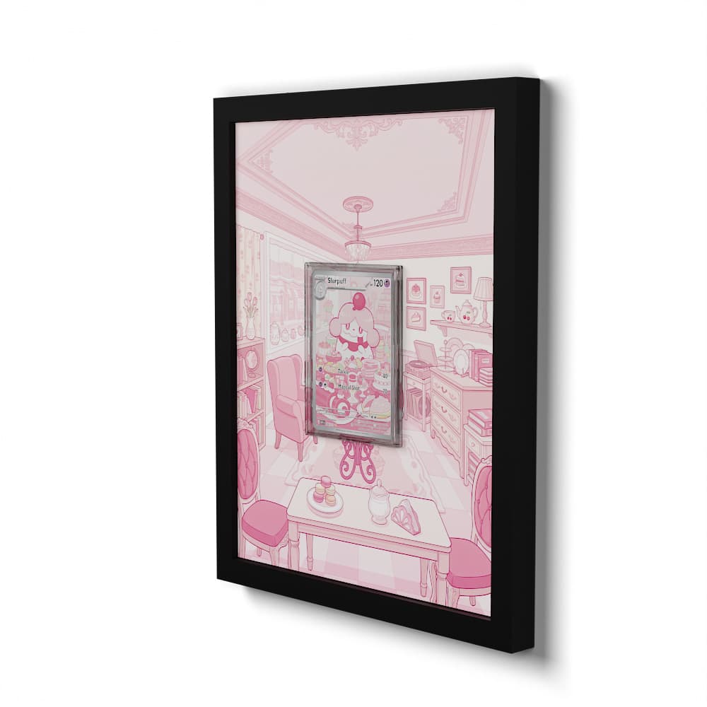 236 Slurpuff - Extended Artwork Framed Pokemon Card Display