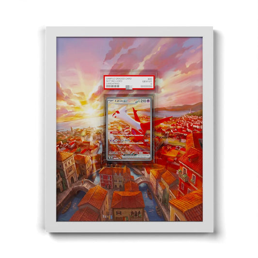 239 Latias EX - Extended Artwork Framed Pokemon Card Display
