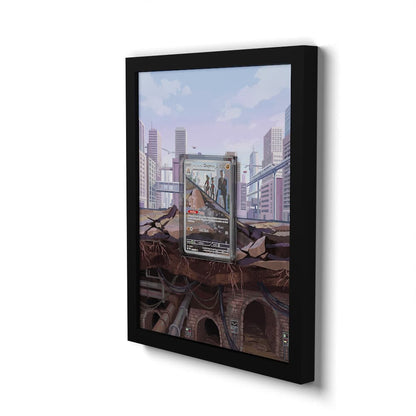 239 Team Rocket's Dugtrio - Extended Artwork Framed Pokemon Card Display