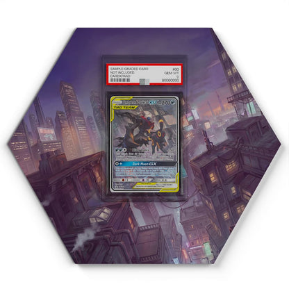 241 Umbreon & Darkrai GX - Extended Artwork Pokemon Card Display