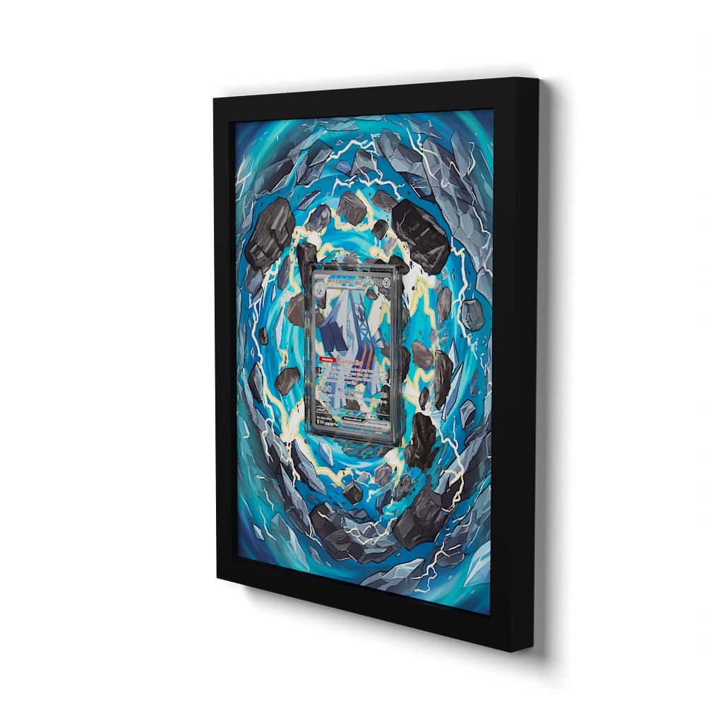 241 Archaludon EX - Extended Artwork Framed Pokemon Card Display