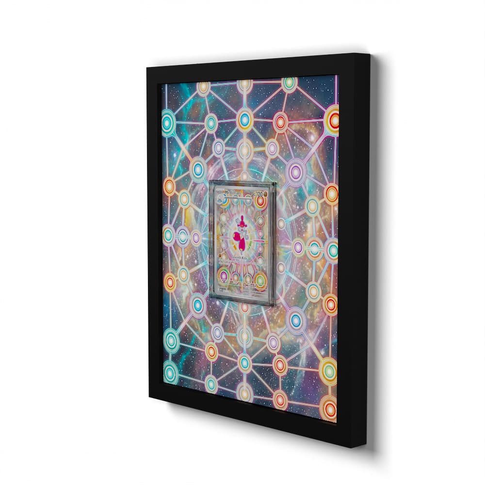 241 Medicham - Extended Artwork Framed Pokemon Card Display