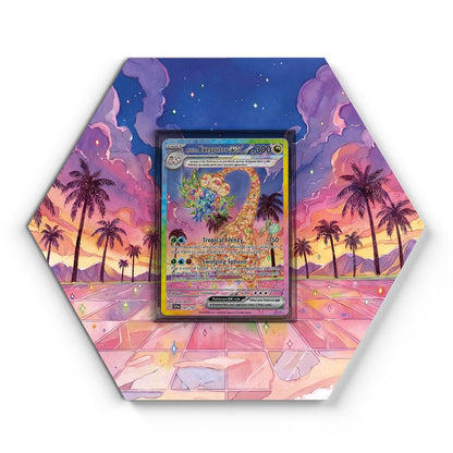 242/191 Alolan Exeggutor ex - Extended Artwork Trading Card Display