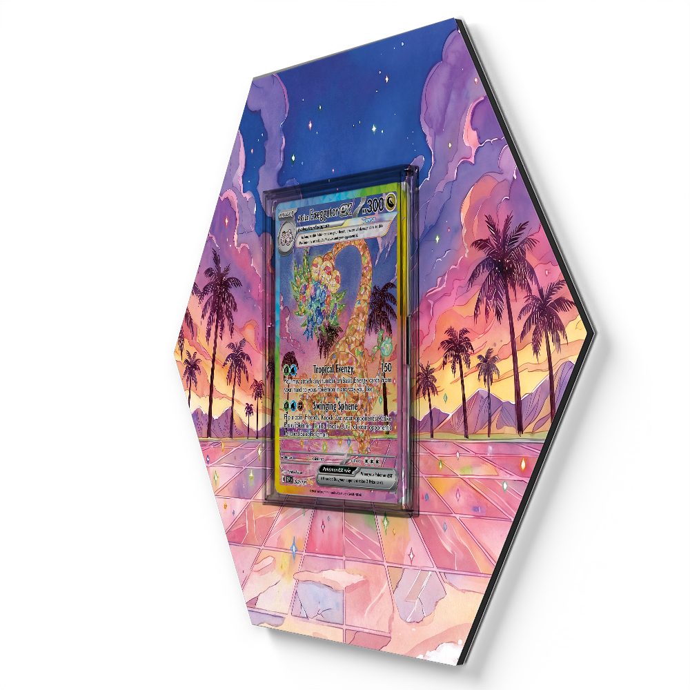 242/191 Alolan Exeggutor ex - Extended Artwork Trading Card Display