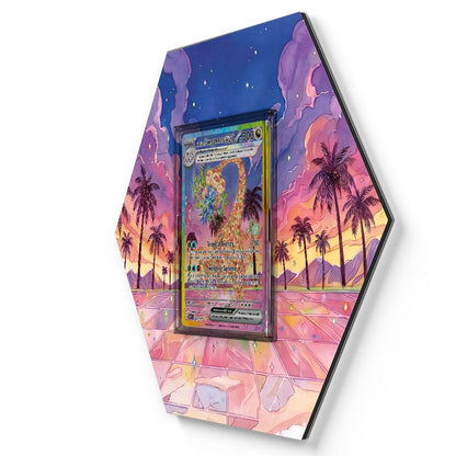 242/191 Alolan Exeggutor ex - Extended Artwork Trading Card Display