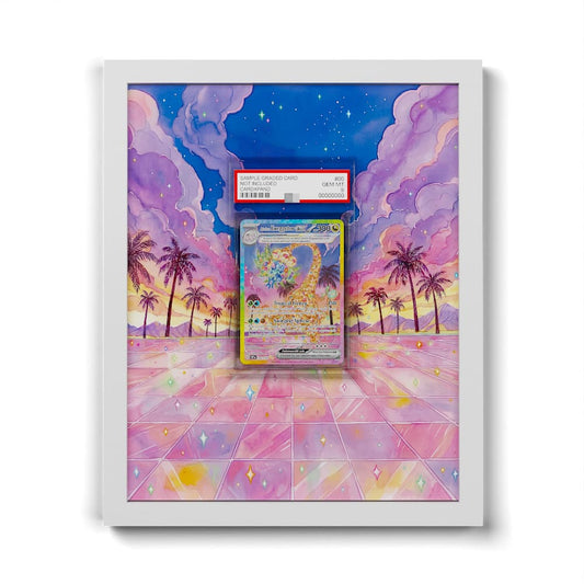 242 Alolan's Exeggutor - Extended Artwork Framed Pokemon Card Display