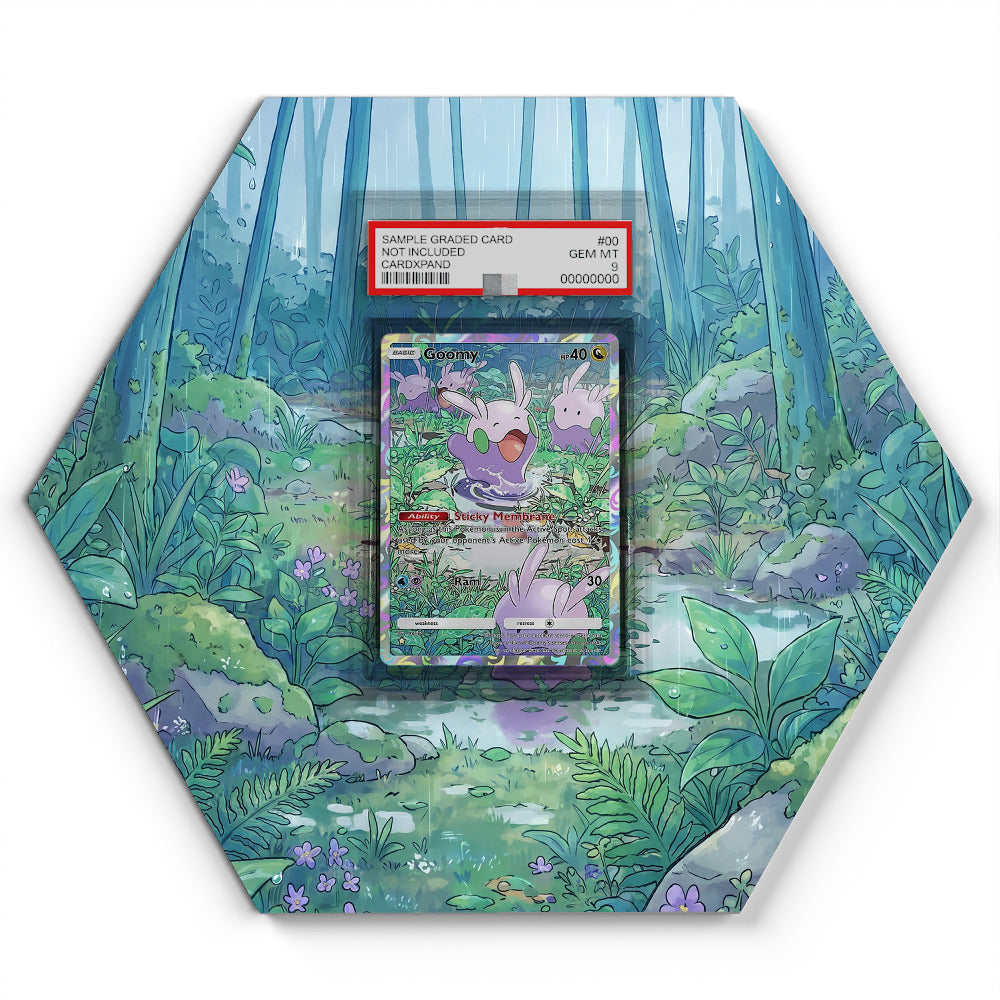 247 Goomy - Extended Artwork Pokemon Card Display