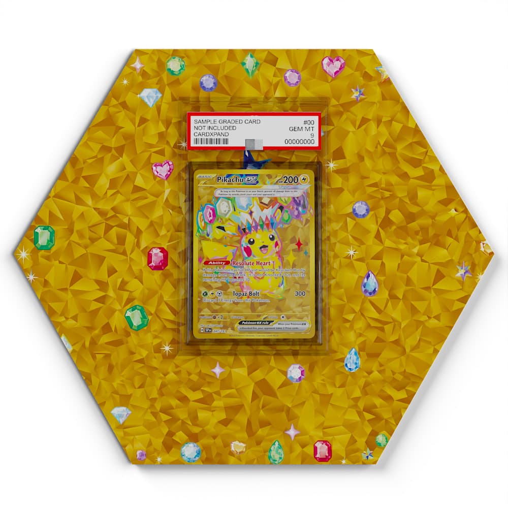247/191 Pikachu EX - Extended Artwork Pokemon Card Display