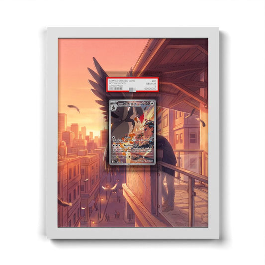 249/217 Larry's Staraptor - Extended Artwork Framed Pokemon Card Display