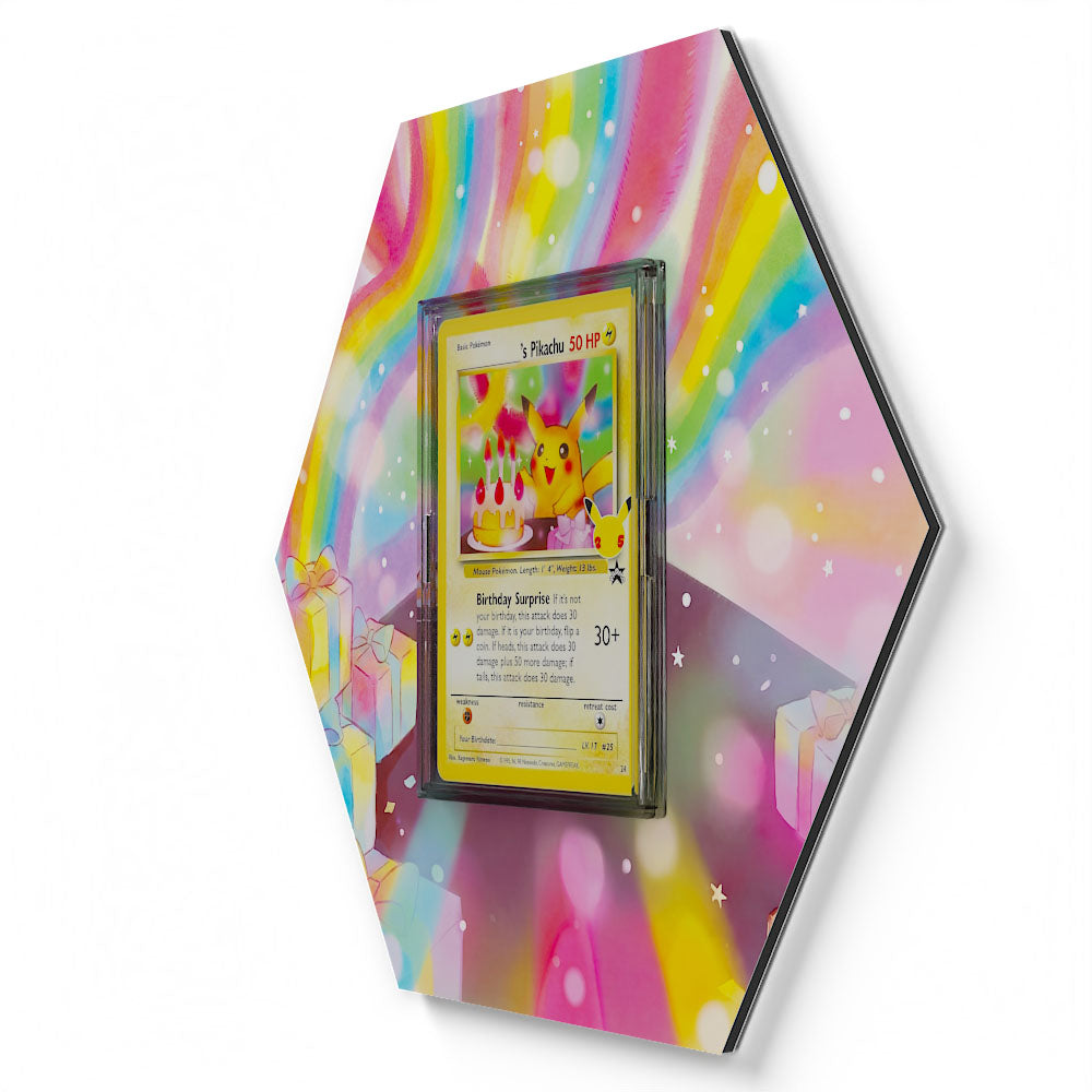 24 _____'s Pikachu - Extended Artwork Pokemon Card Display