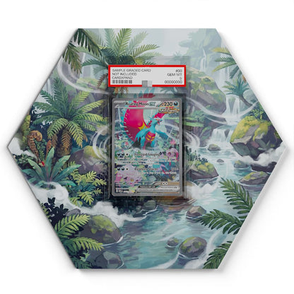 251 Roaring Moon - Extended Artwork Pokemon Card Display