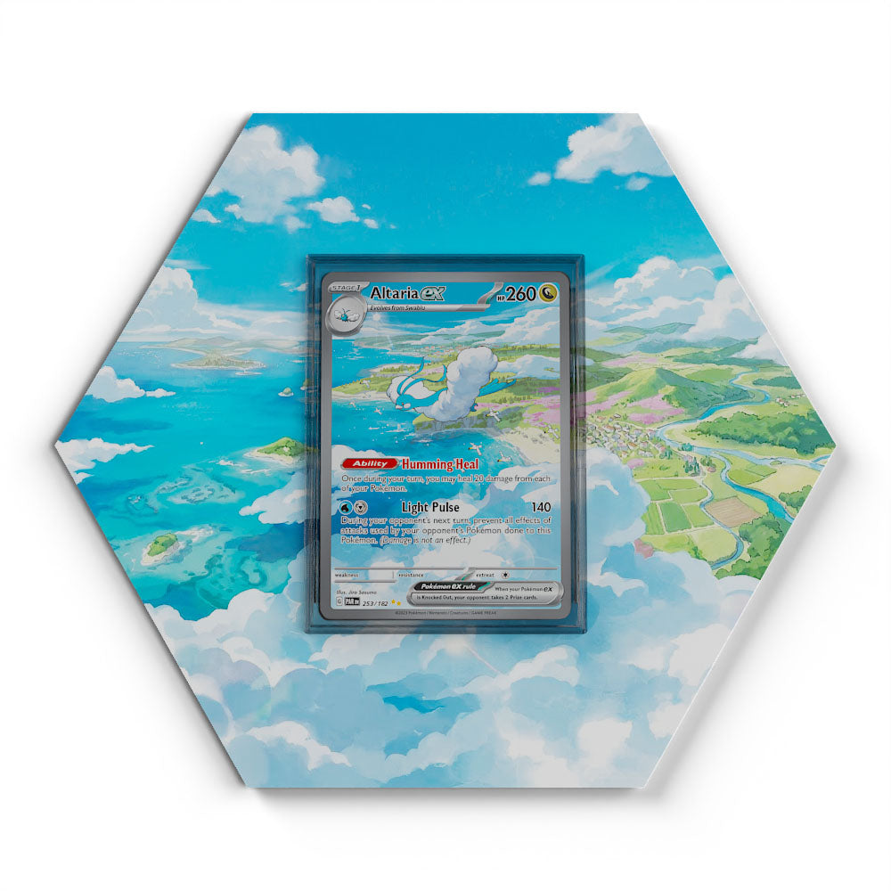 GG19/GG70 Altaria - Extended Artwork Pokemon Card Display