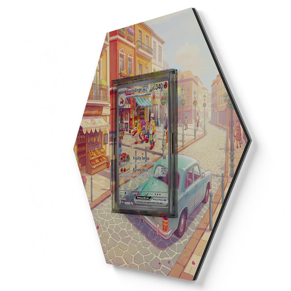 258/193 Skeledirge EX - Extended Artwork Pokemon Card Display