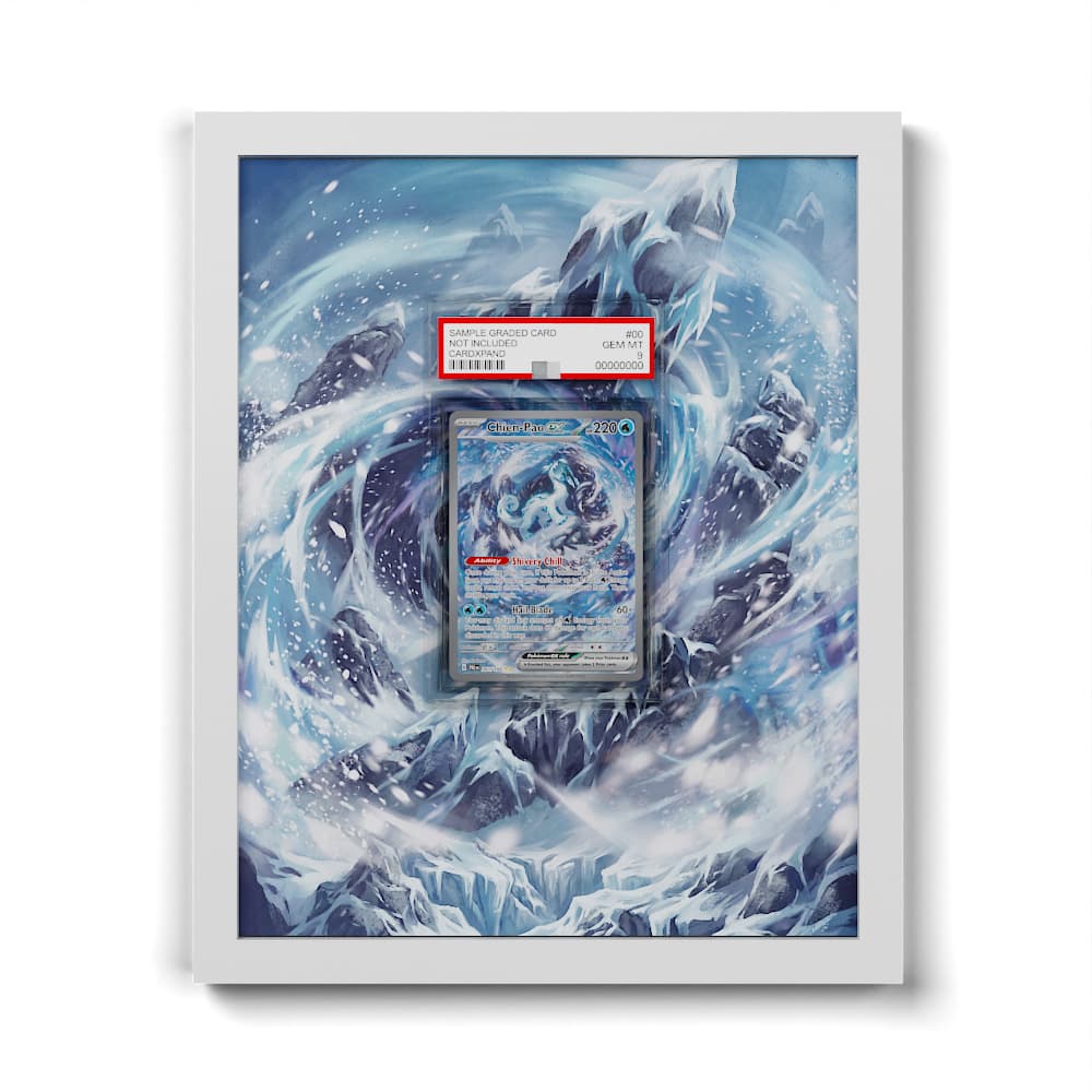 261 Chien-Pao EX - Extended Artwork Framed Pokemon Card Display