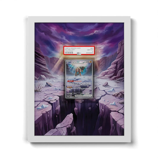 263 Ting-Lu EX - Extended Artwork Framed Pokemon Card Display