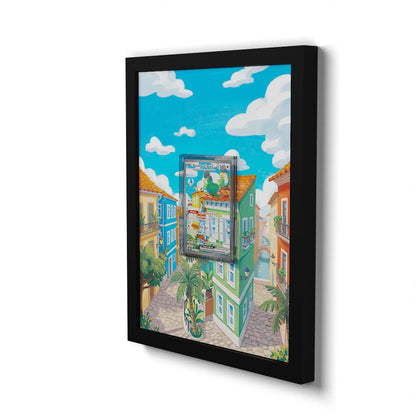 264 Squawkabilly EX - Extended Artwork Framed Pokemon Card Display