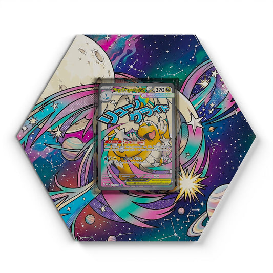 271/217 Mega Dragonite EX - Extended Artwork Pokemon Card Display
