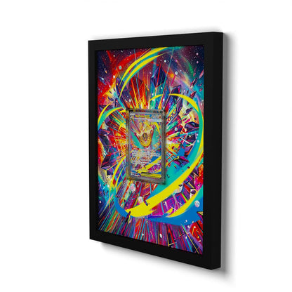 283 Mega Hawlucha EX - Extended Artwork Framed Pokemon Card Display