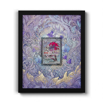 286 N's Zoroark EX - Extended Artwork Framed Pokemon Card Display