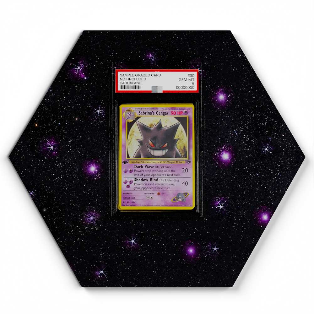 29/132 Sabrina's Gengar - Extended Artwork Pokemon Card Display