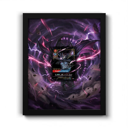 299/298 Daughter of the Void - Extended Artwork Riftbound Card Frame