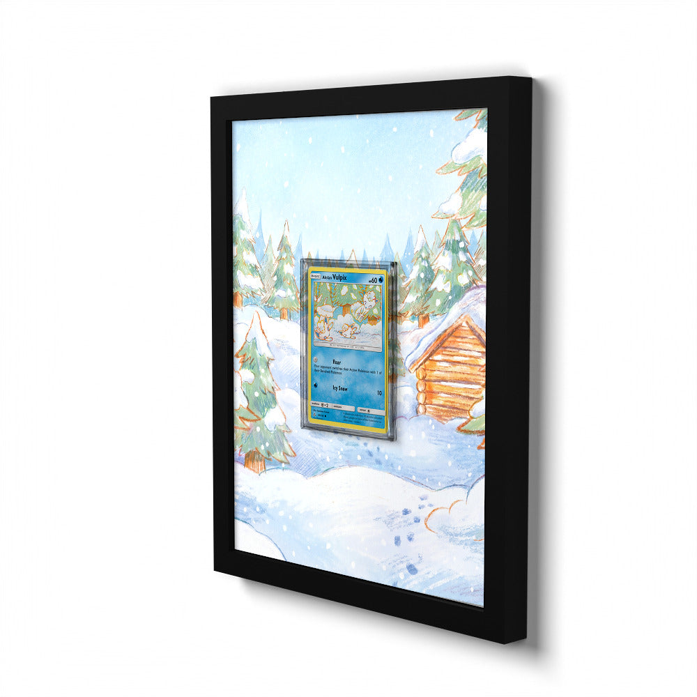 30/156 Alolan Vulpix - Extended Artwork Pokemon Card Frame
