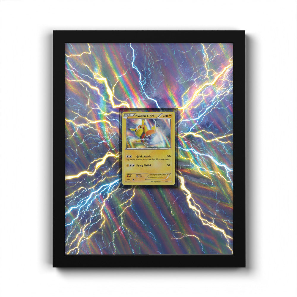 30/30 Pikachu Libre - Extended Artwork Pokemon Card Frame