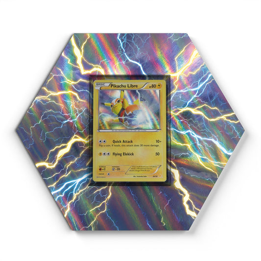 30/30 Pikachu Libre - Extended Artwork Pokemon Card Display