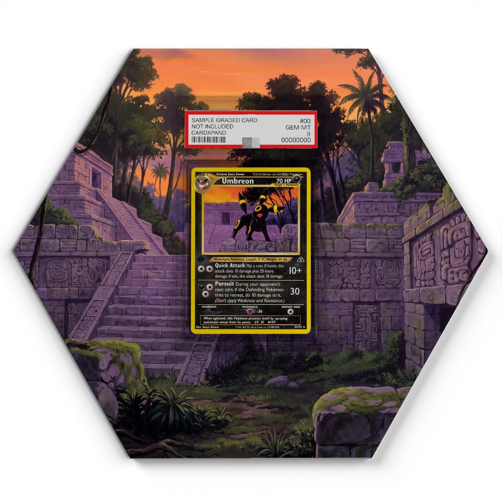 32/75 Umbreon - Extended Artwork Pokemon Card Display