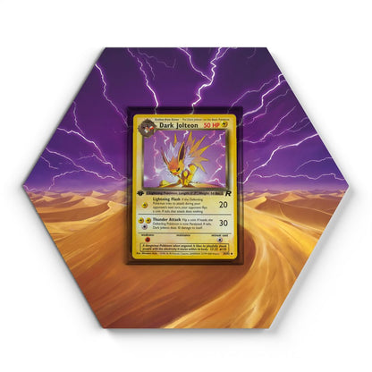 38/82 Dark Jolteon - Extended Artwork Pokemon Card Display