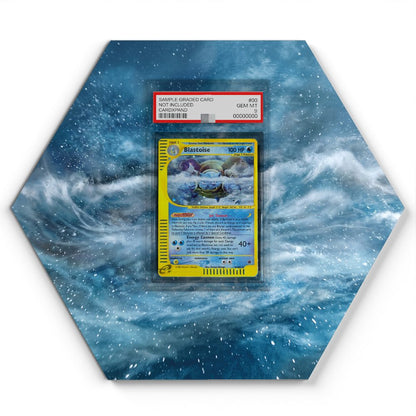 4/165 Blastoise - Extended Artwork Pokemon Card Display