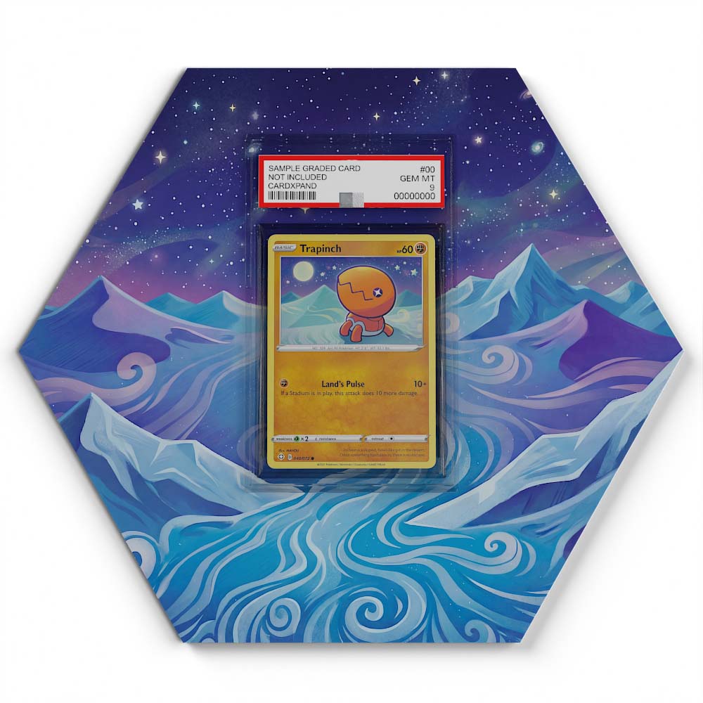 40/72 Trapinch - Extended Artwork Pokemon Card Display