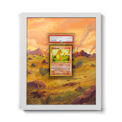 46/102 Charmander - Extended Artwork Pokemon Card Frame