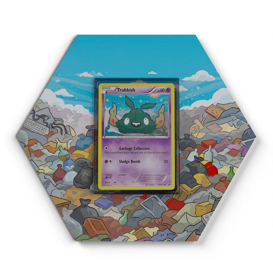 48/101 Trubbish - Extended Artwork Pokemon Card Display