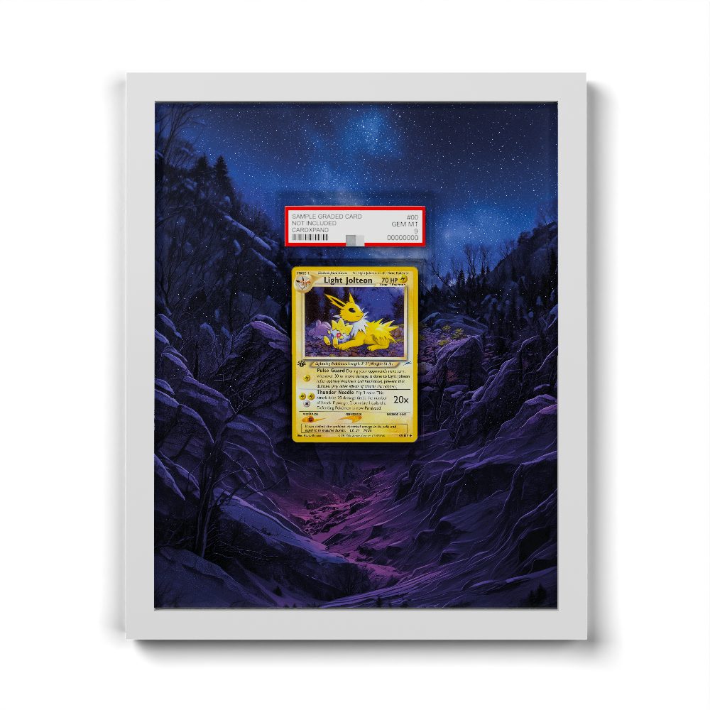 48/105 Light Jolteon - Extended Artwork Pokemon Card Frame
