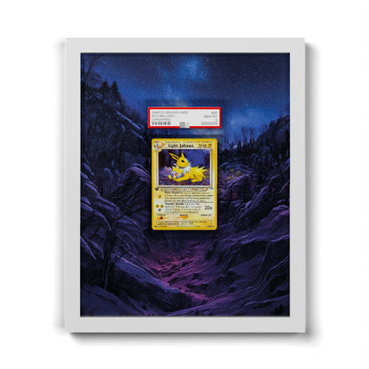 48/105 Light Jolteon - Extended Artwork Pokemon Card Frame