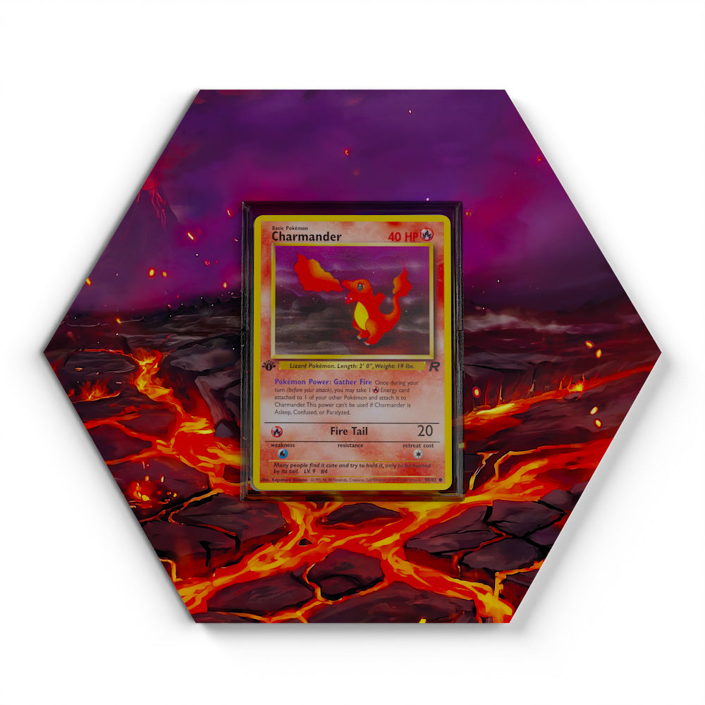 50/82 Charmander - Extended Artwork Pokemon Card Display