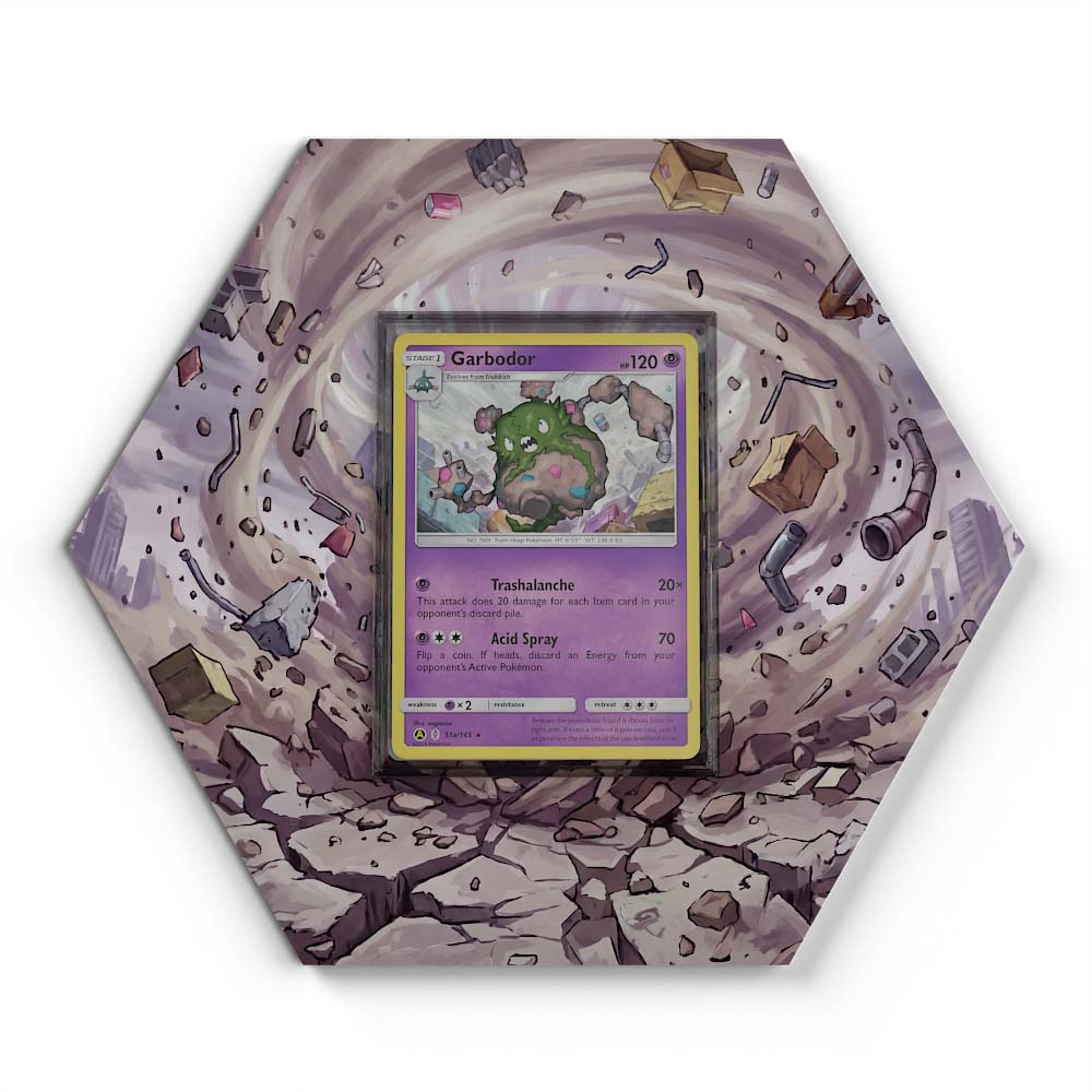 51a/145 Garbodor - Extended Artwork Pokemon Card Display