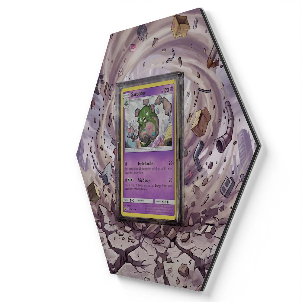 51a/145 Garbodor - Extended Artwork Pokemon Card Display