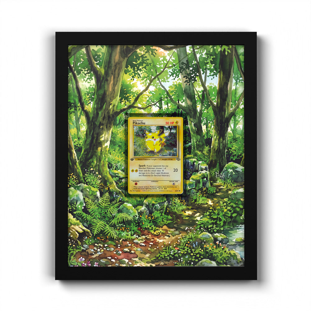 60/64 Pikachu - Extended Artwork Pokemon Card Frame