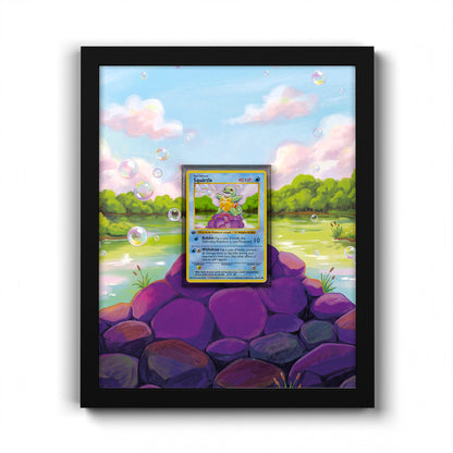 63/102 Squirtle - Extended Artwork Pokemon Card Frame
