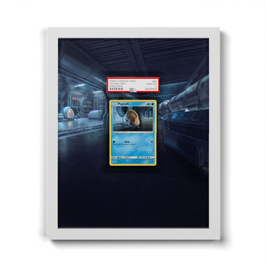 7/18 Psyduck - Extended Artwork Pokemon Card Frame