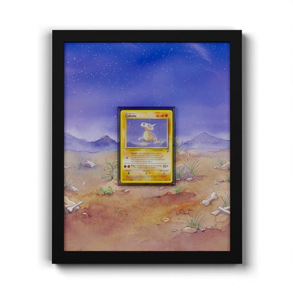 70 Cubone - Extended Artwork Framed Pokemon Card Display