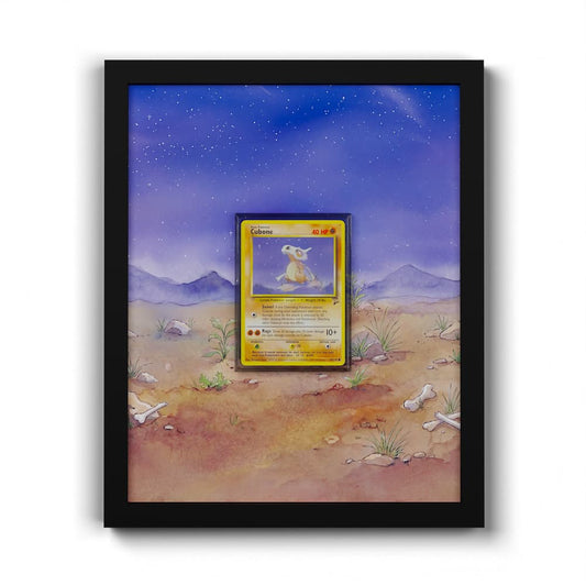 70 Cubone - Extended Artwork Framed Pokemon Card Display