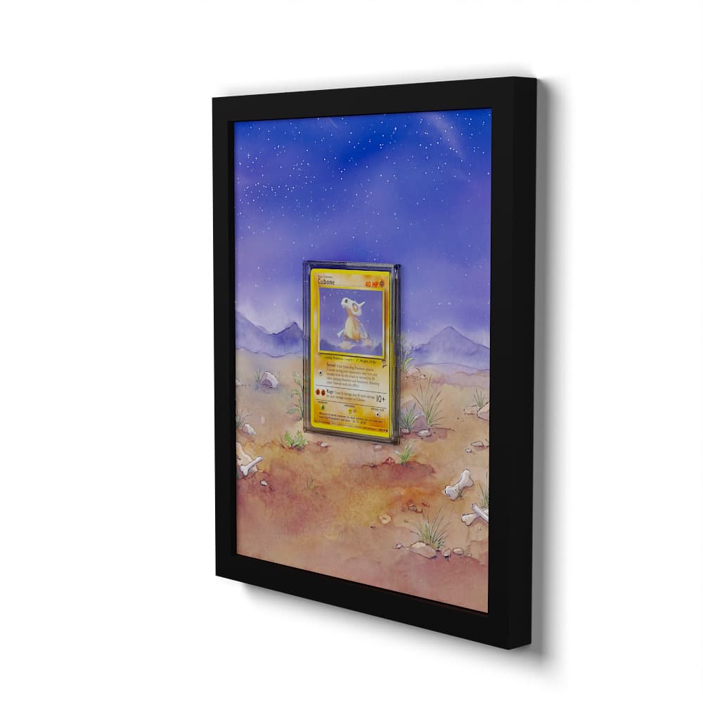 70 Cubone - Extended Artwork Framed Pokemon Card Display