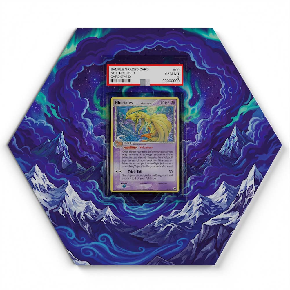 8/101 Ninetales - Extended Artwork Pokemon Card Display