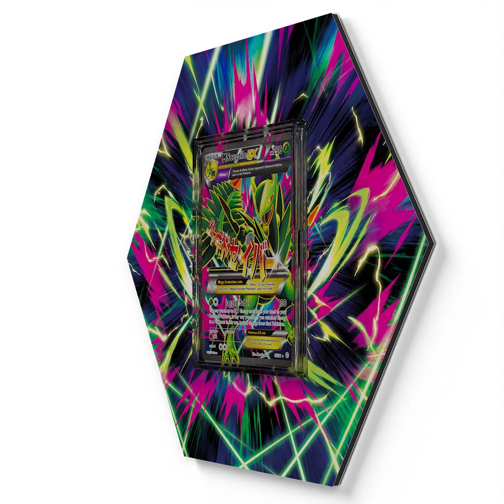 85/98 M Sceptile EX - Extended Artwork Pokemon Card Display