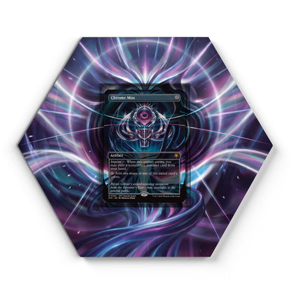 92 Chrome Mox - Extended Artwork Magic Card Display