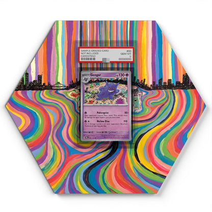 94/165 Gengar - Extended Artwork Pokemon Card Display