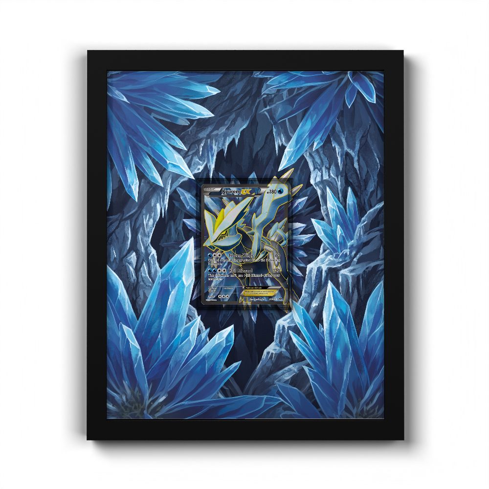 96/99 Kyurem Ex - Extended Artwork Pokemon Card Frame